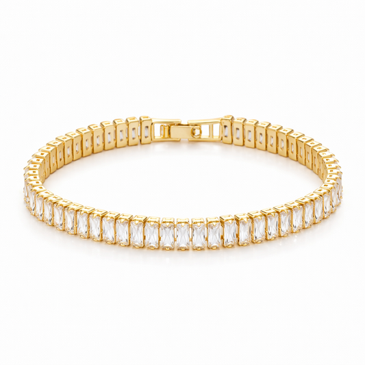 Pulsera de Tenis Vertea | Oro