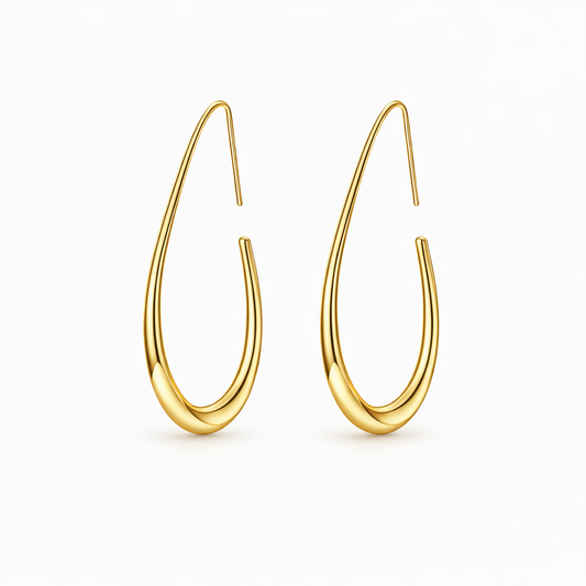 Pendientes de Aro Sunlit | Oro