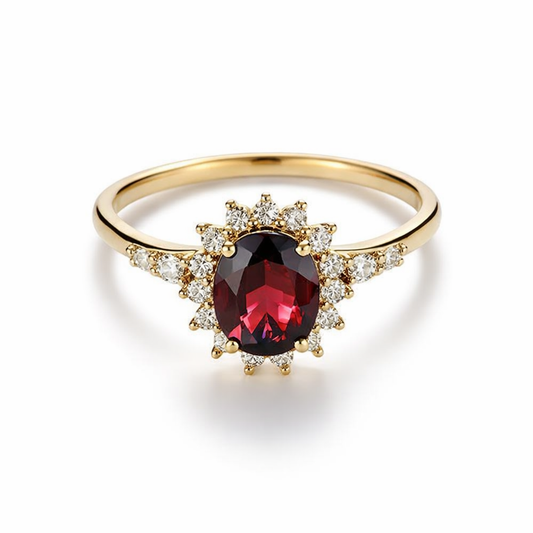 Anello Imperatrice Rosso