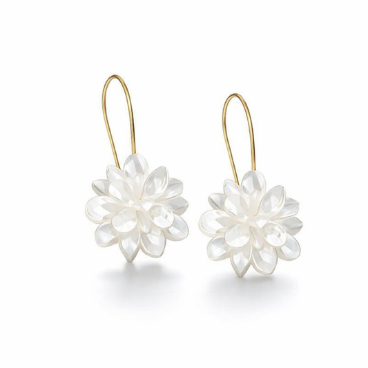 Pendientes Flor Pure | Oro