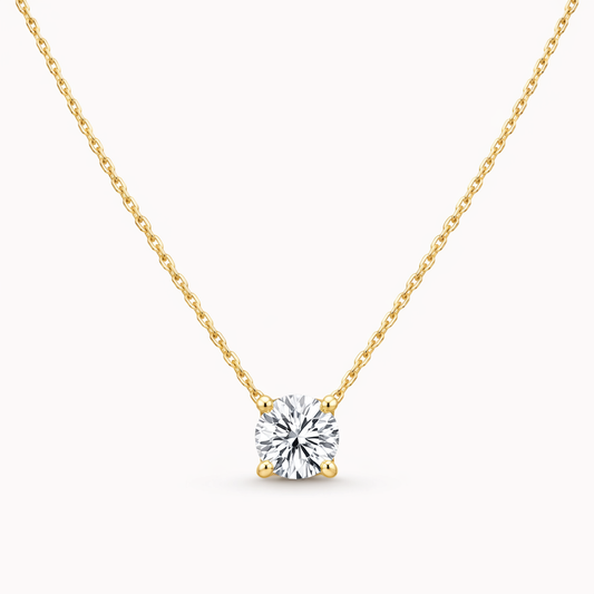 Collar de Cristal Aurora | Oro