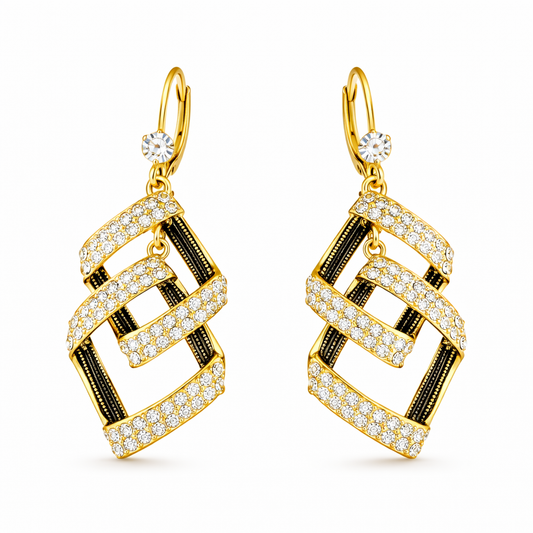 Pendientes en Capas Stella Virelle | Oro