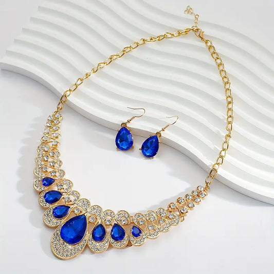 Set Maevina con Piedras Preciosas | Oro