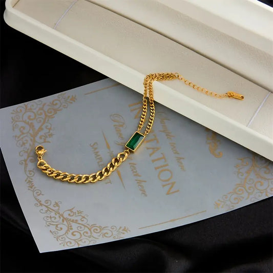 Pulsera Elodie Veyrac con Piedras Preciosas | Oro