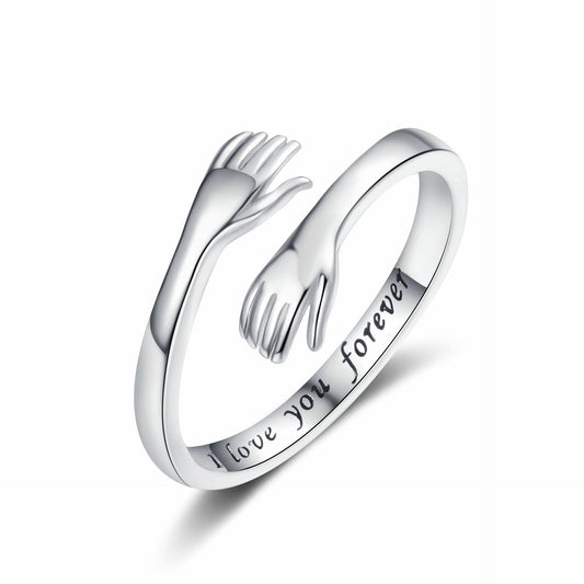 Uniti dall'Amore Anello Abbraccio