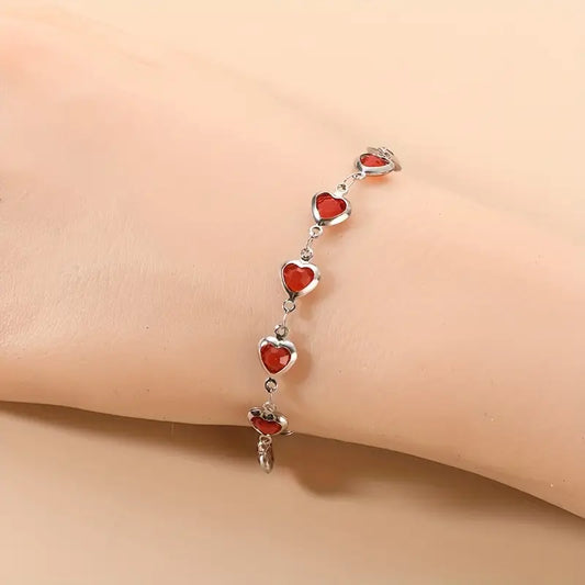 Ophelyra Garnetelle Bracciale Oro Bianco