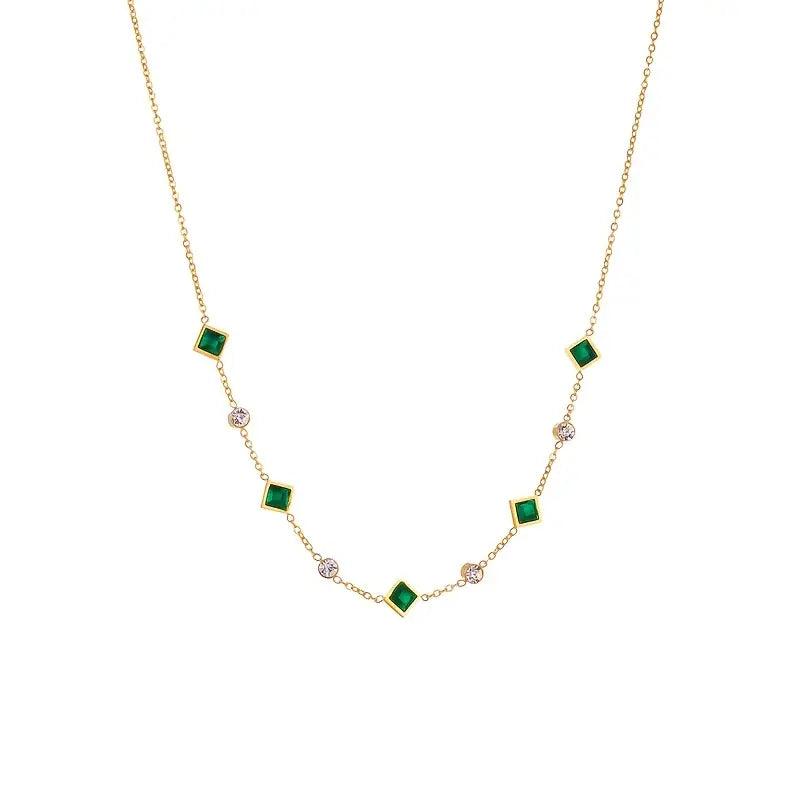 Amelisse Glenwyn Gemstone Necklace