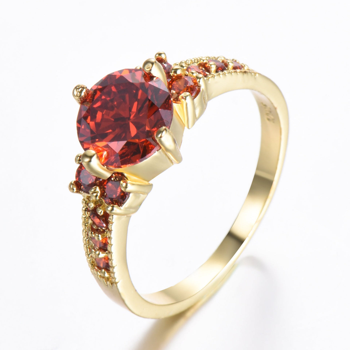Celia Ardelynn Gemstone Yellow Gold Ring
