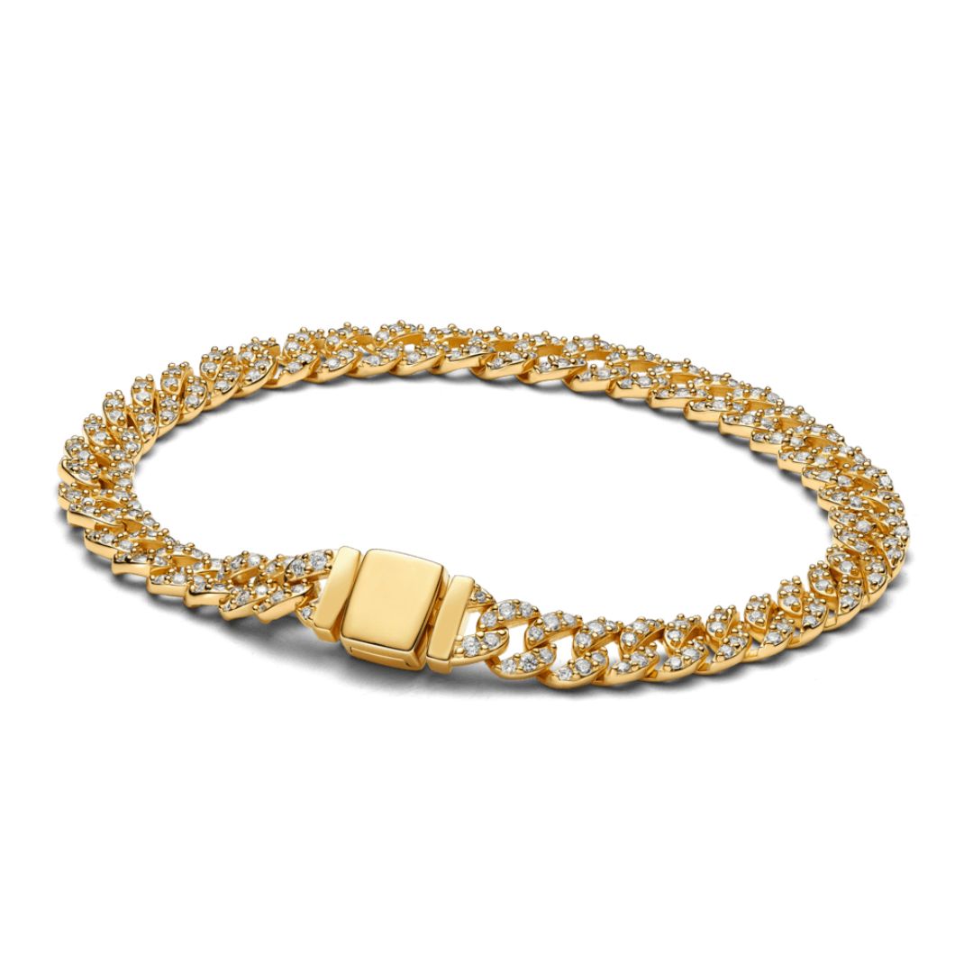 Bracciale Cubano Pave