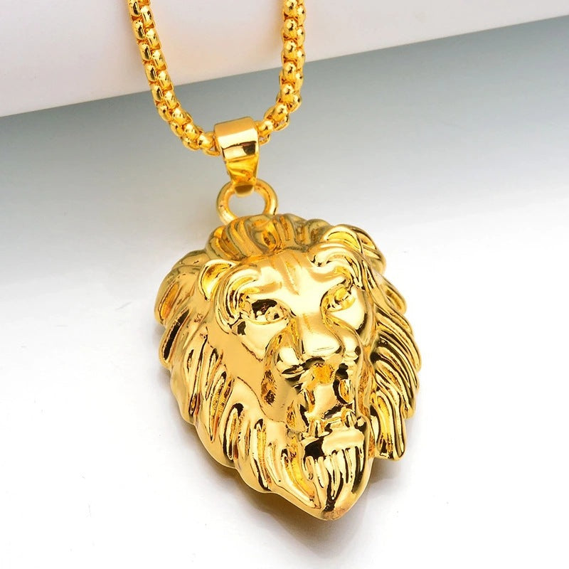 Collana Pendente Leone Dominio Oro giallo