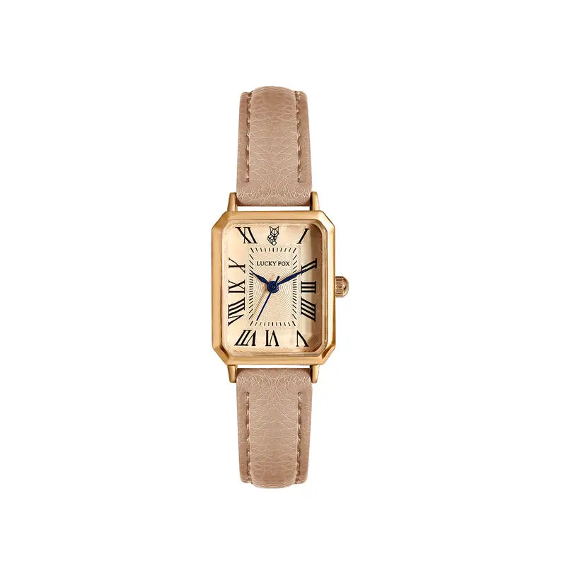 Vivelle Crest Yellow Gold Watch