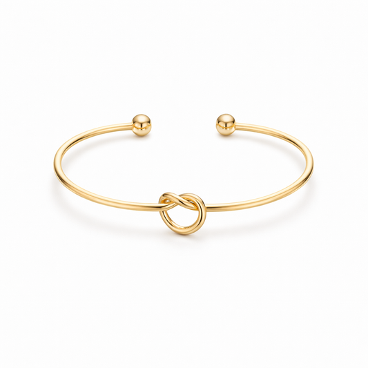 Pulsera Nudo de Amor Infinito | Oro