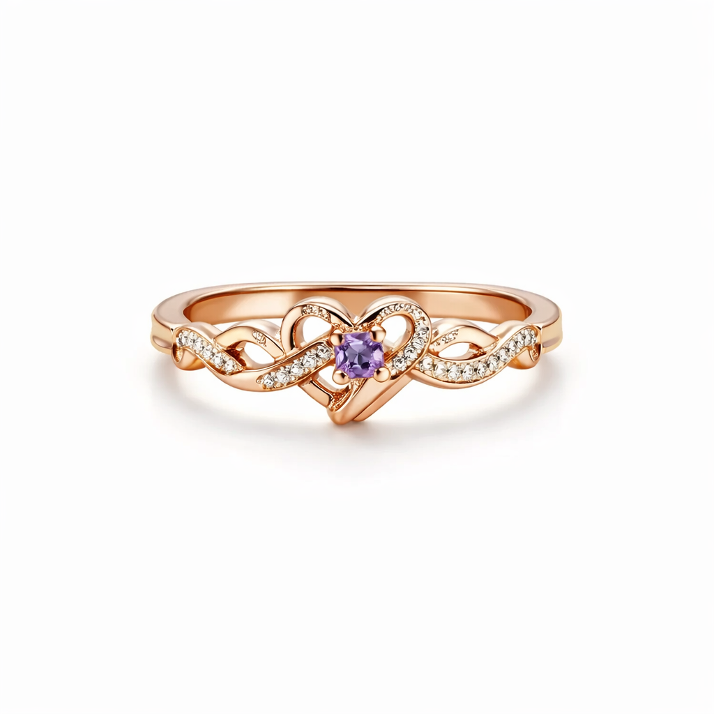 Violetheart Gold and Silver Mixed Metal Ring