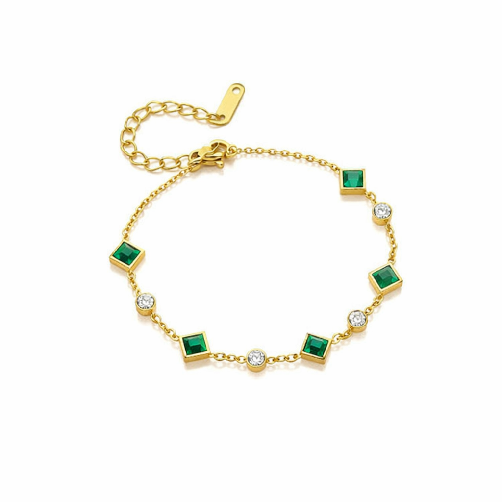 Amelisse Glenwyn Emerald Bracelet