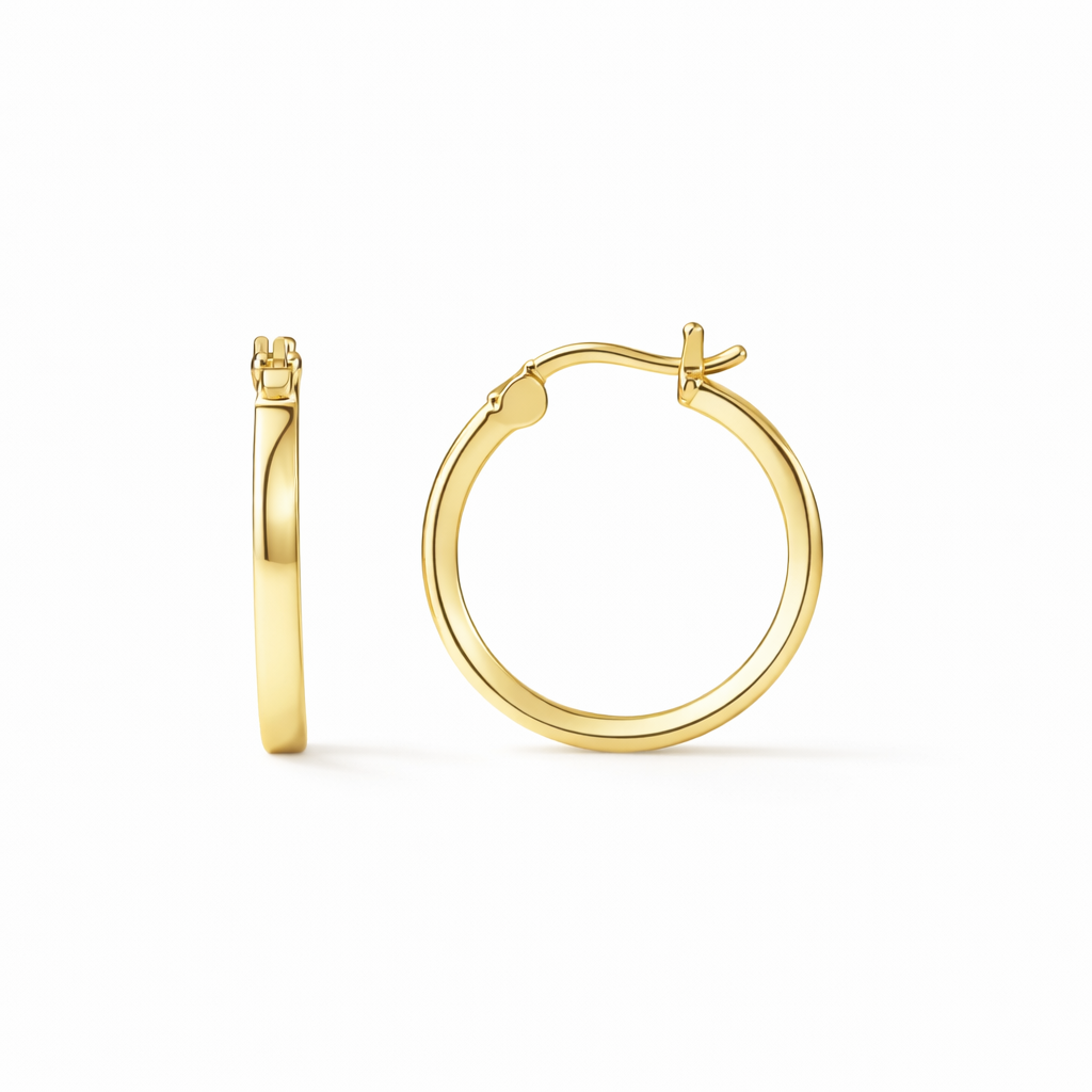 Celestial Yellow Gold Earrings