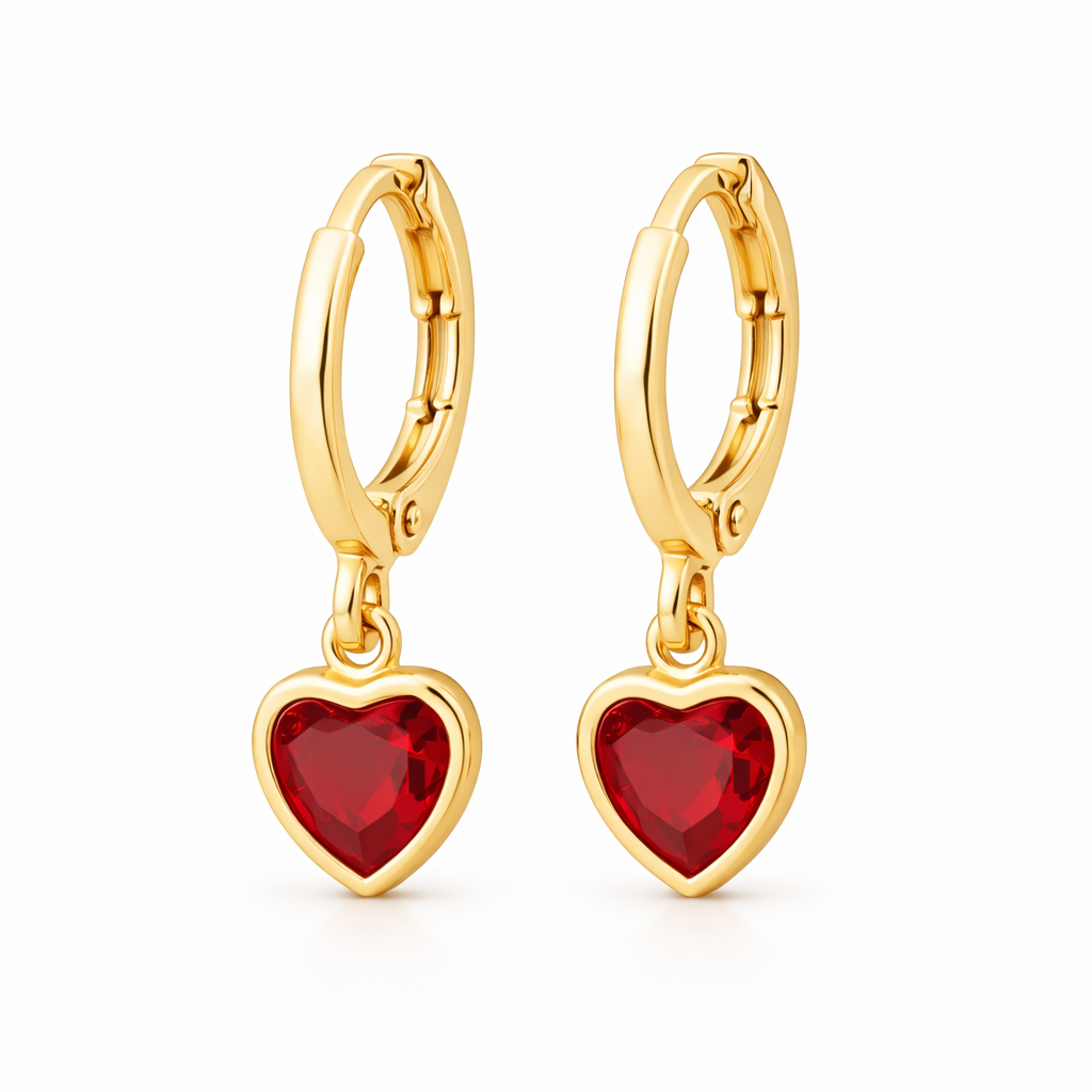 Maelis Ardora Ruby Earrings