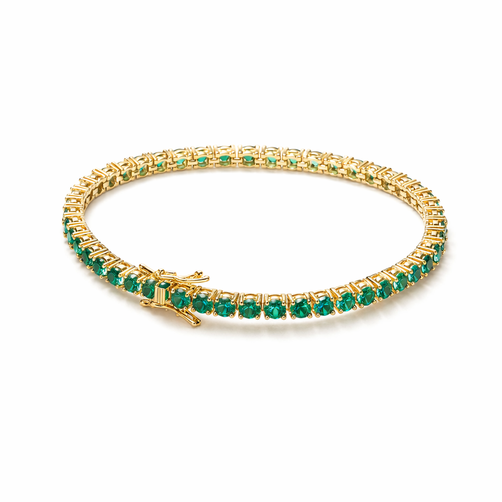 Aliona Virelli Emerald Bracelet