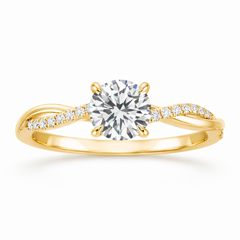 Jane Yellow Gold Ring
