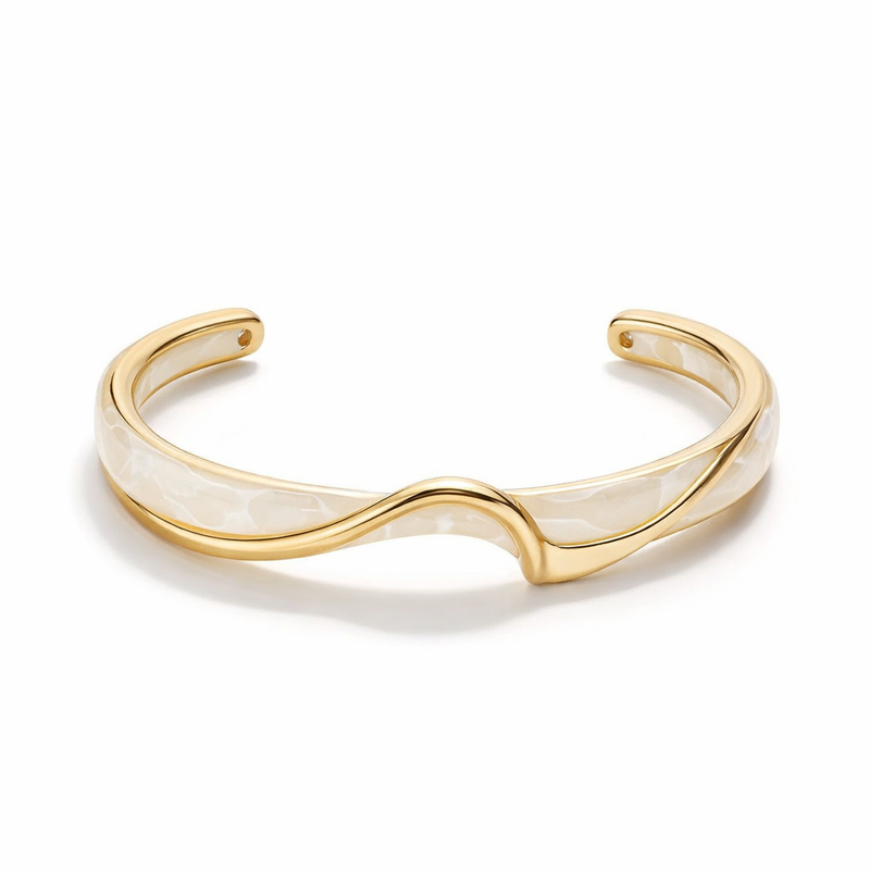 Golden Glow Opal Yellow Gold Bracelet