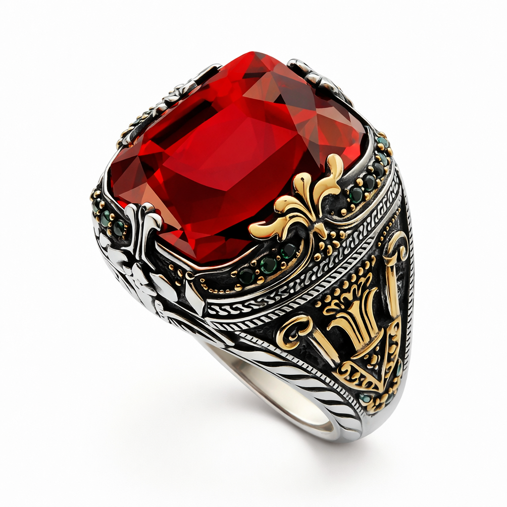 Klara Ruvienne Ruby Ring