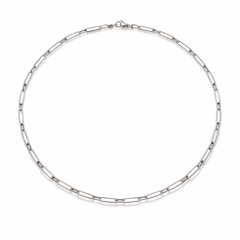 Archen Elegant Chain White Gold Necklace