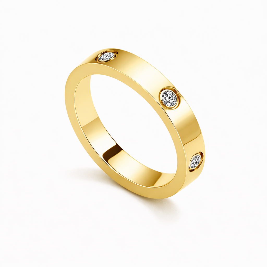 Yellow Gold Promise Ring