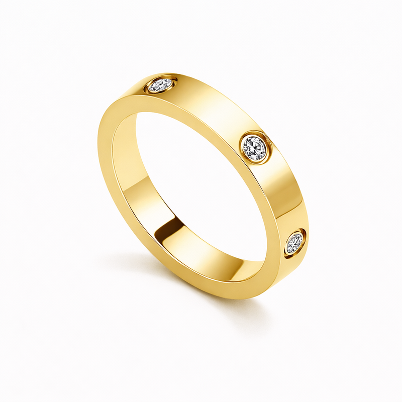 Yellow Gold Promise Ring