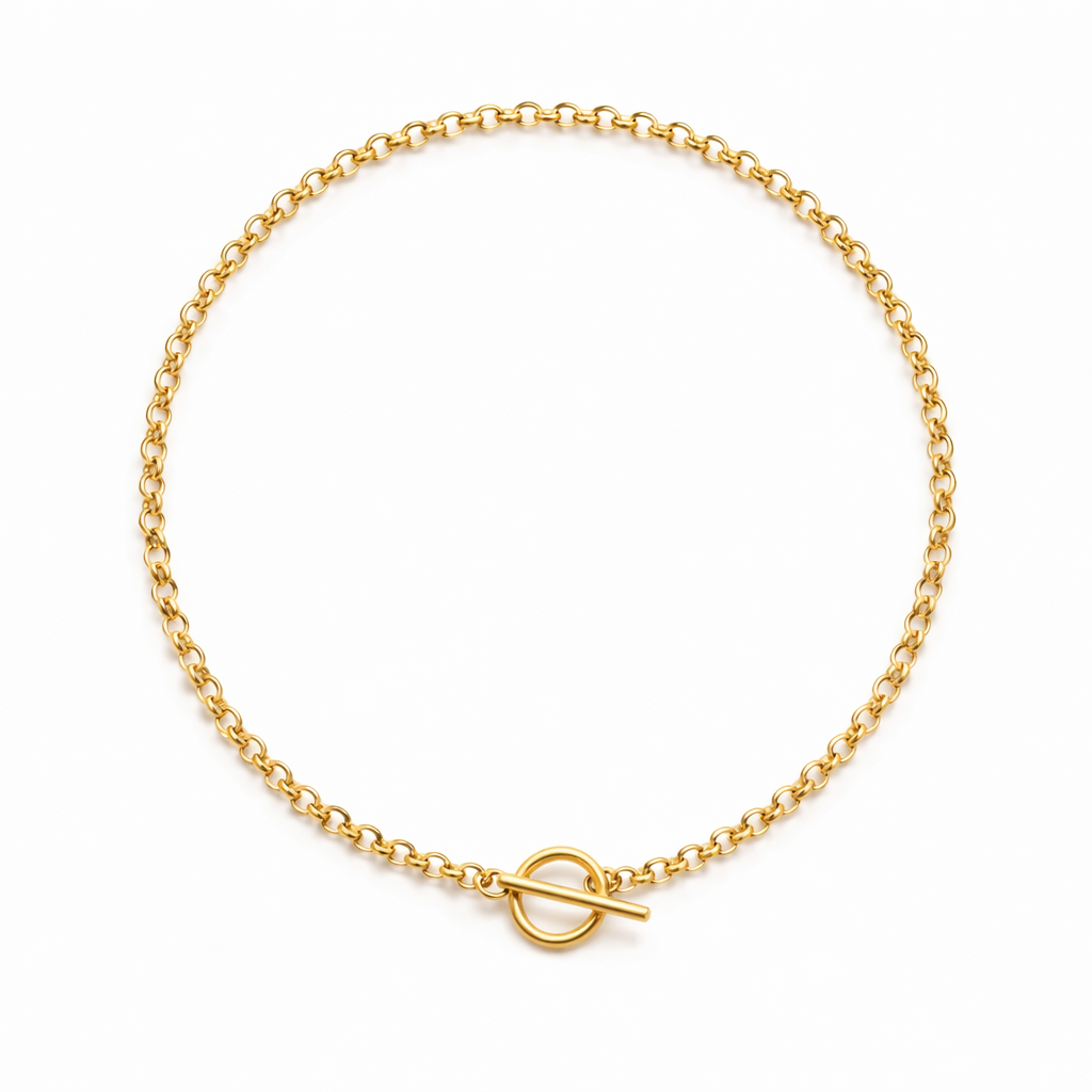 Unity Chain Yellow Gold Necklace