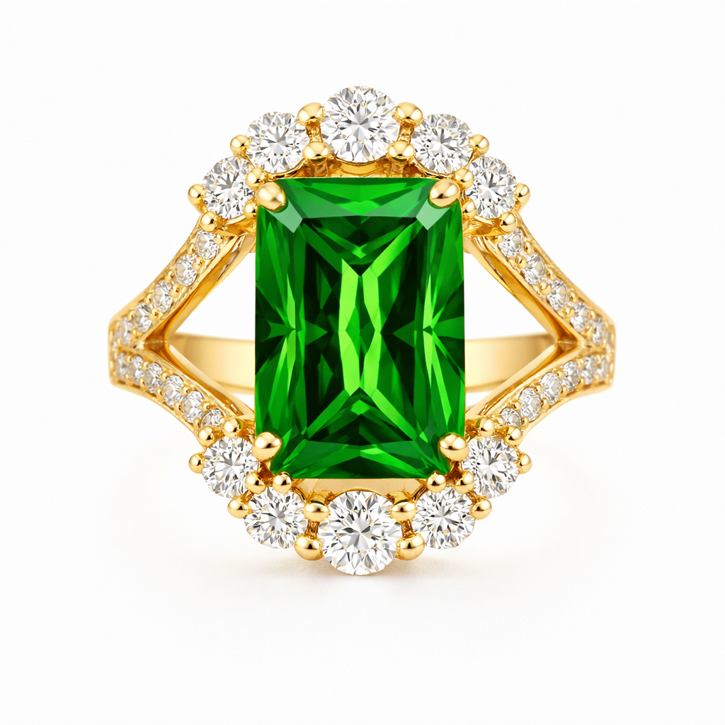 Elisova Grenthal Emerald Ring