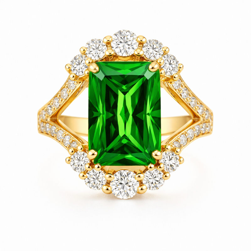 Elisova Grenthal Emerald Ring