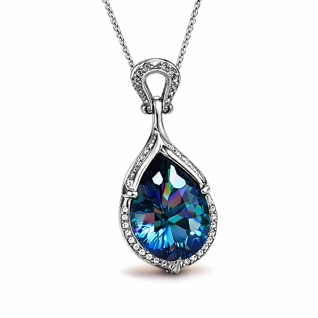 Alindra Feymorra Sapphire Necklace