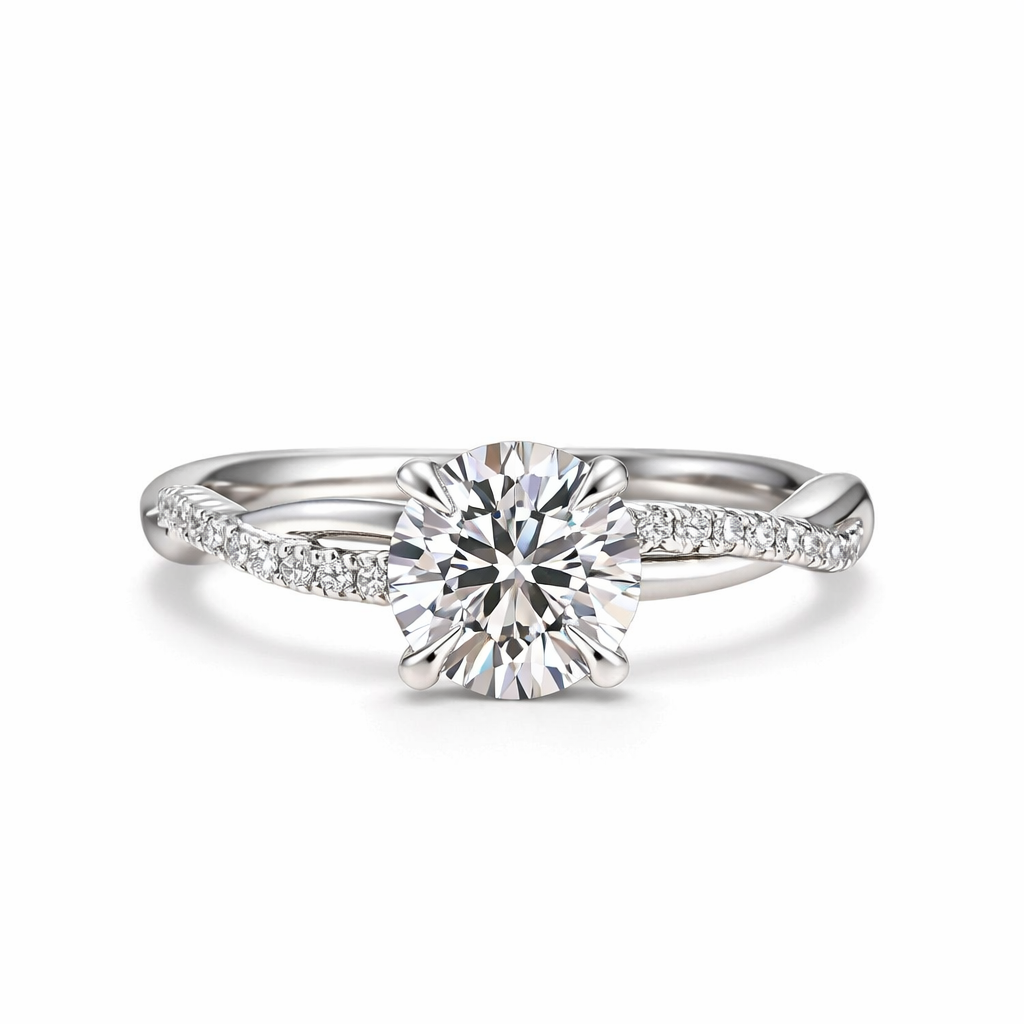 Jane White Gold Ring