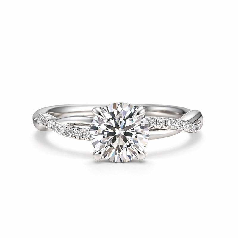Jane White Gold Ring