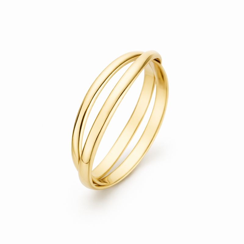 Lena Trielle Yellow Gold Ring