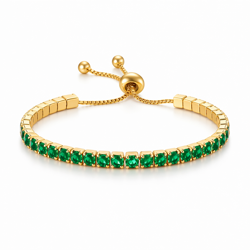 Alessia Moreau Emerald Bracelet