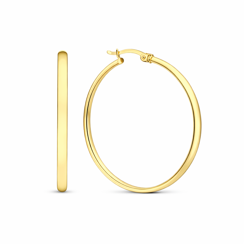 Noa Serane Yellow Gold Earrings