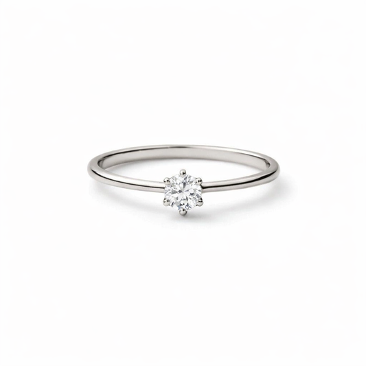 Anillo Abella Maris | Oro Blanco