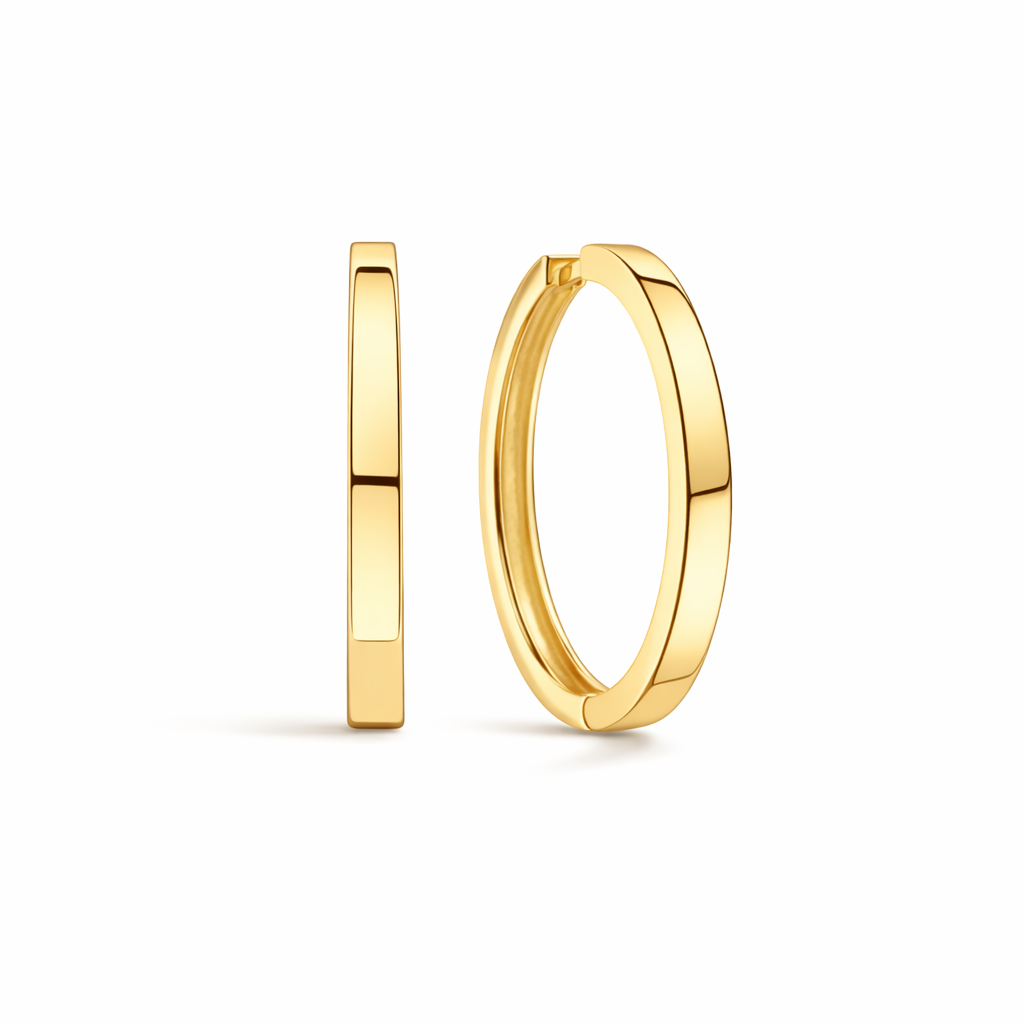Gia Statement Hoop Earrings