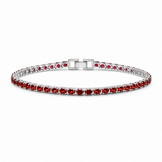 Bracciale Tennis Rubino