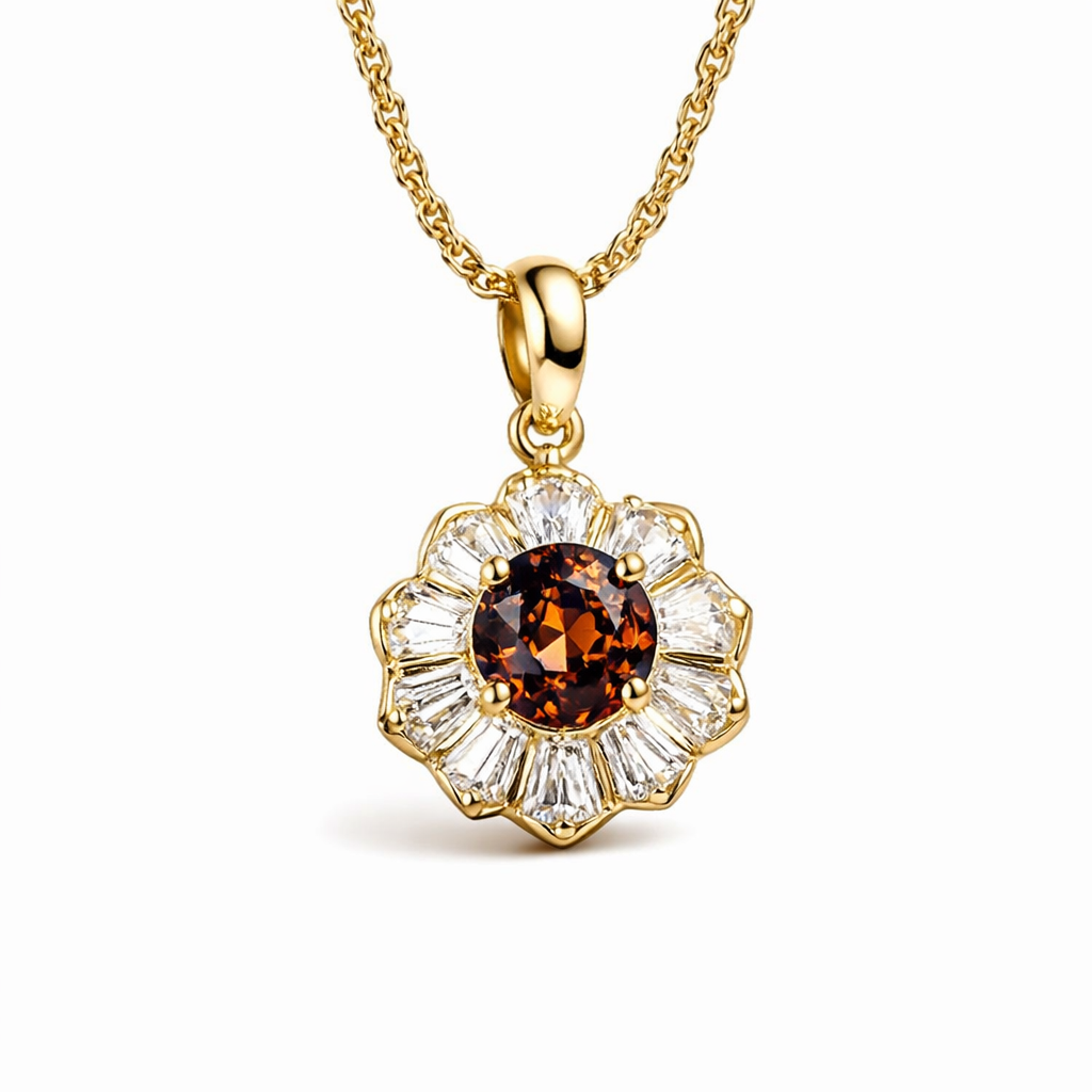 Kavella Solcrimson Ruby Necklace