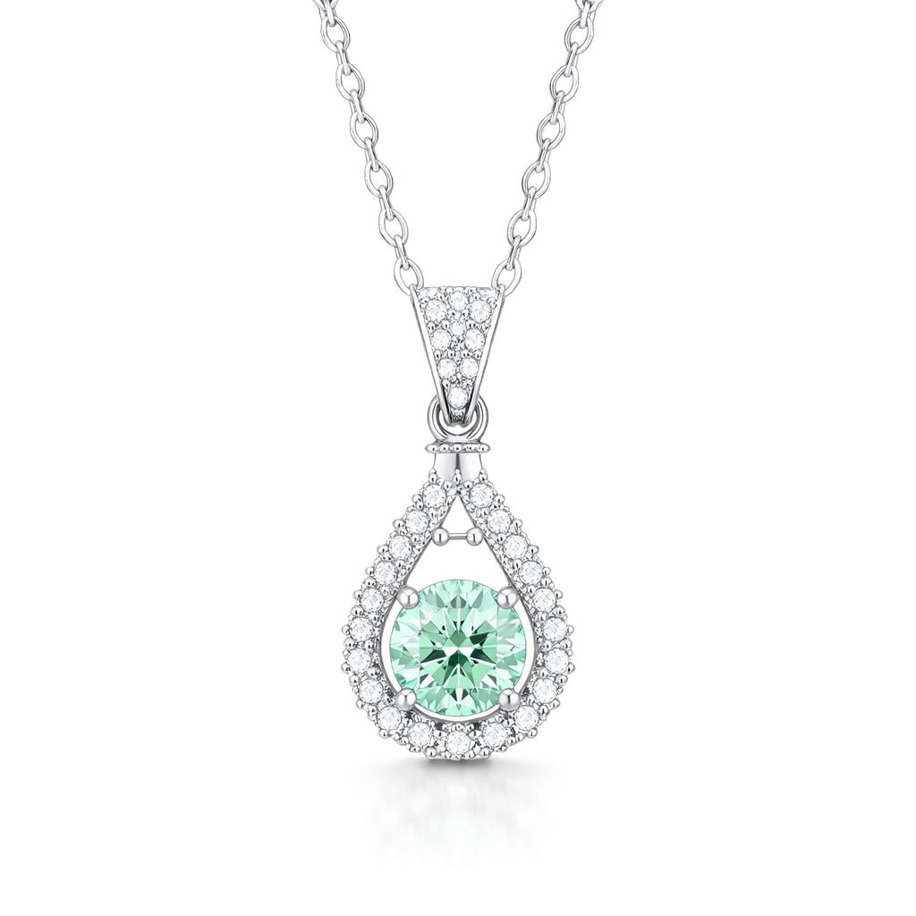 Alindra Voselle Emerald Necklace