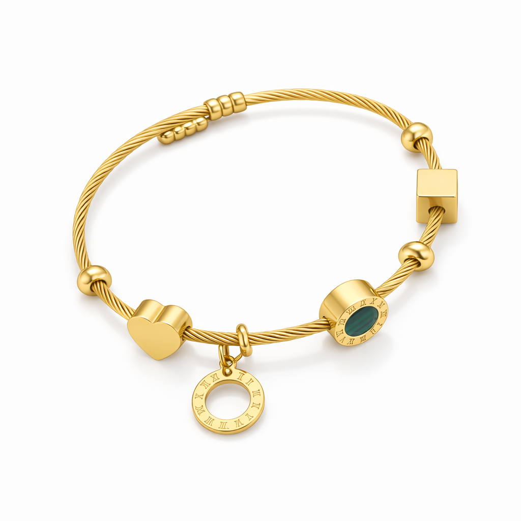 Emerence Rousseau Emerald Bracelet