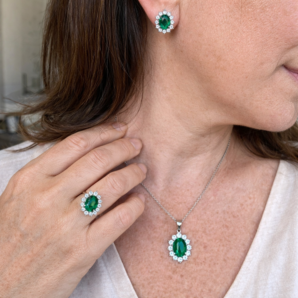 Katya Smeryn Emerald Set