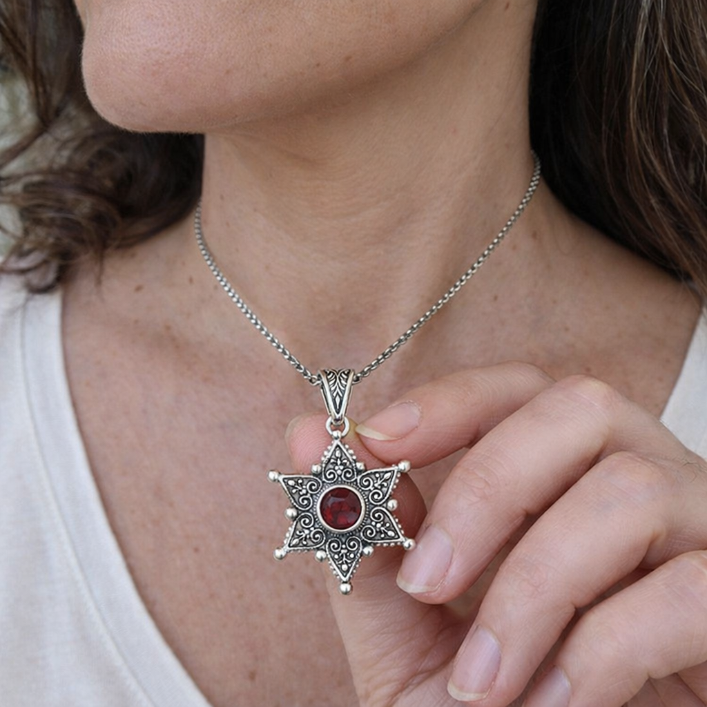 Jessindra Carmalyth Ruby Necklace