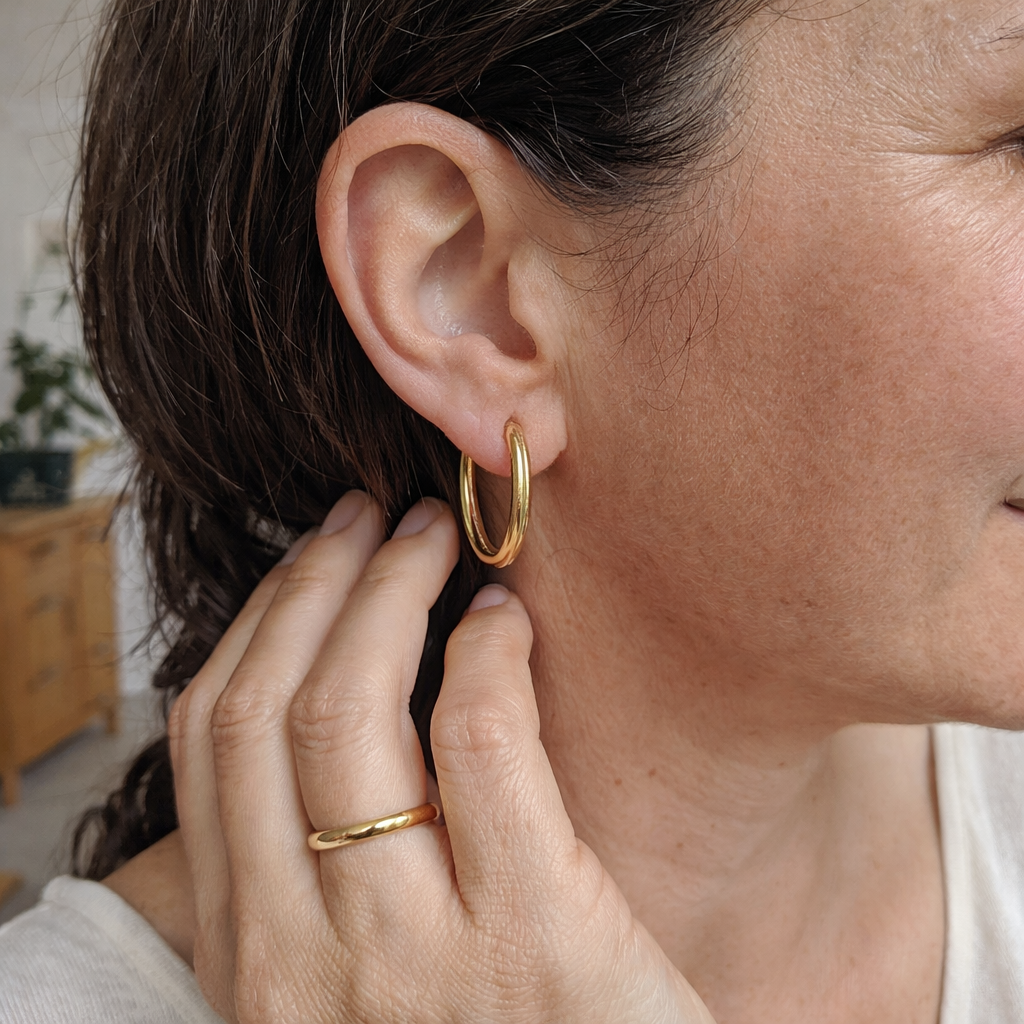 Noemie Sorel Yellow Gold Earrings