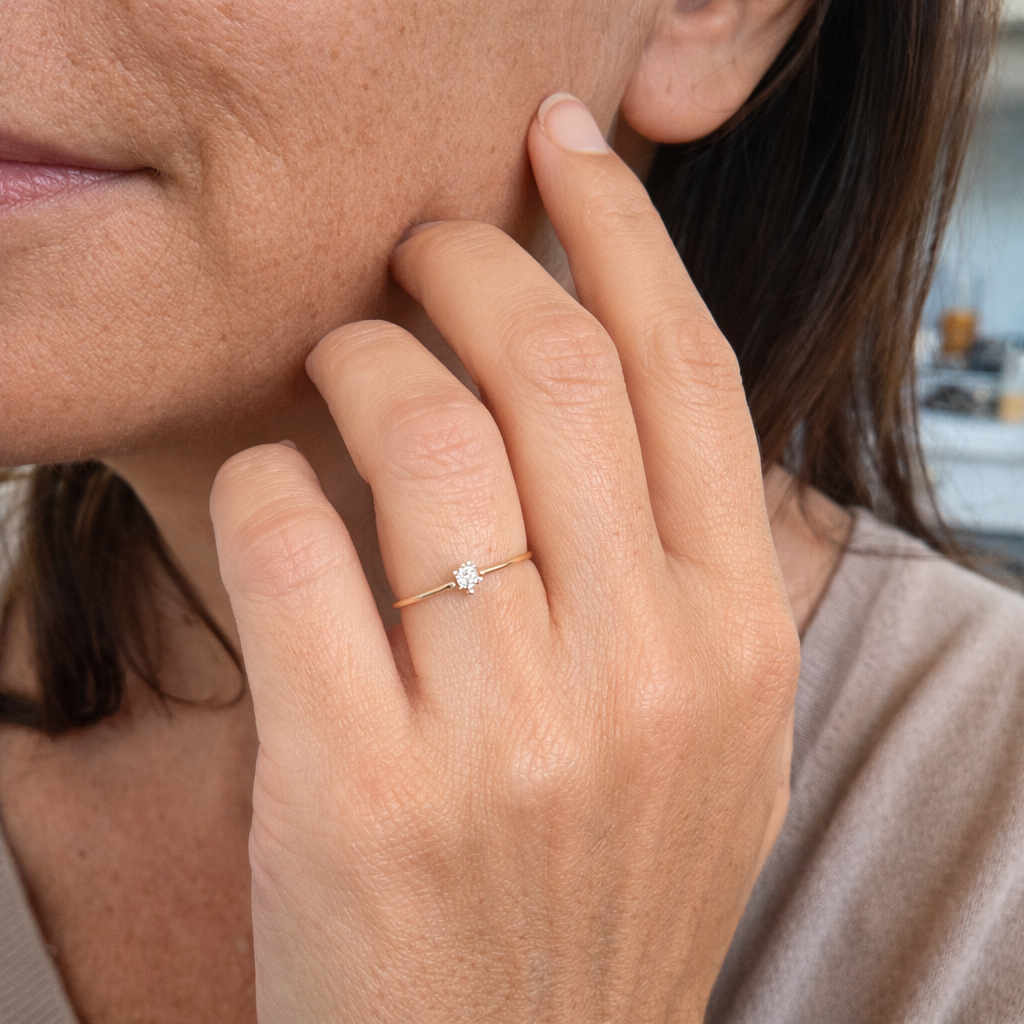 Abella Maris Yellow Gold Ring