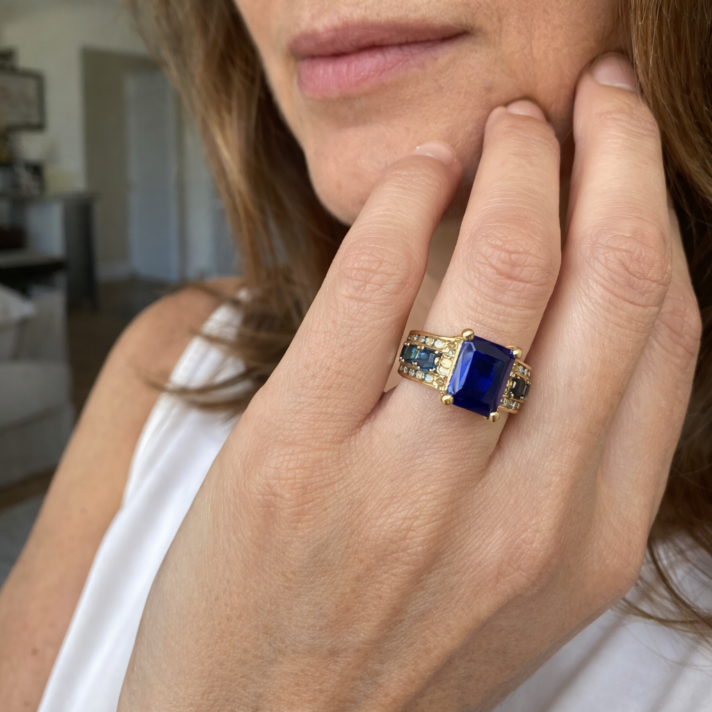 Kassira Bluemont Sapphire Ring