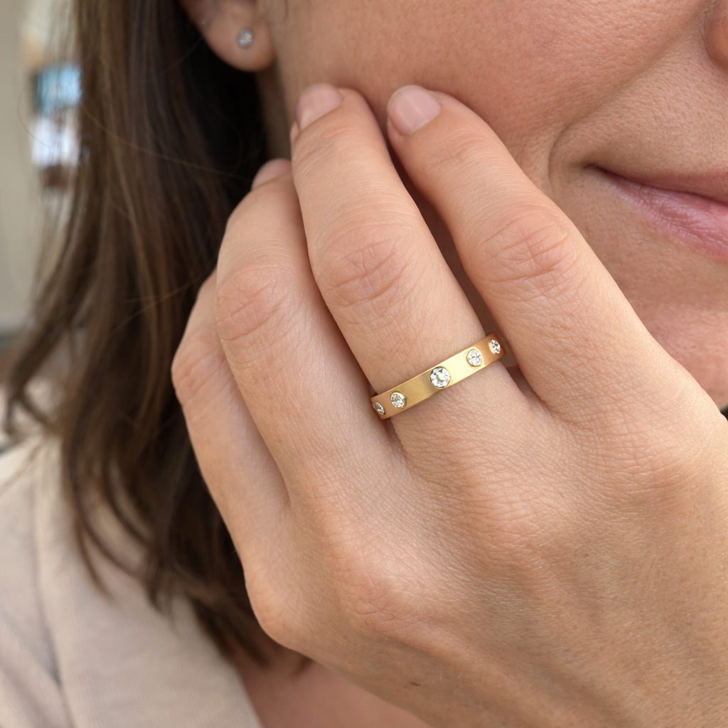 Yellow Gold Promise Ring