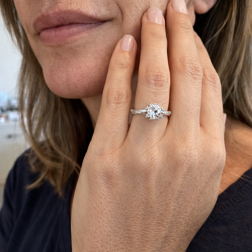 Jane White Gold Ring