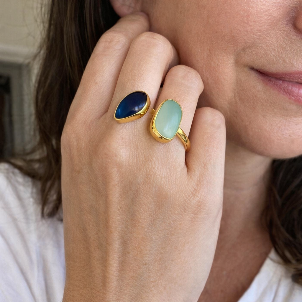 Kaelis Duo Wrap Yellow Gold Ring
